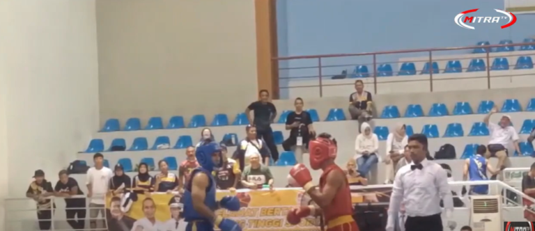WUSHU SUMBANG MEDALI TERBANYAK KONTINGEN LAMPUNG DI PORWIL XI RIAU