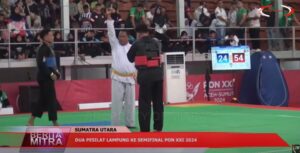 DUA PESILAT LAMPUNG KE SEMIFINAL PON XXI 2024