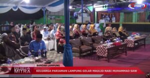WARGA PARIMAN LAMPUNG GELAR MAULID NABI MUHAMMAD SAW